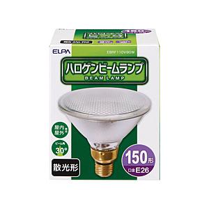 ELPA ハロゲンビームランプ散光９０Ｗ  ＥＢＲＦ１１０Ｖ９０Ｗ EBRF110V90W