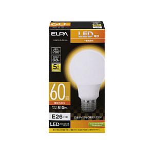ELPA LED電球 電球型タイプ 電球色 LDA7L-G-G5104 ［E26 /電球色 /1個 ...