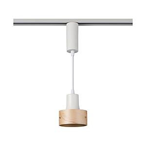 ELPA ライティングバー用 ペンダントライト（ウッドシェード）  アイボリー LRS-PW01D-...