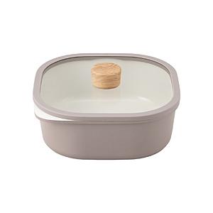 岩谷産業 カセットコンロ用鍋 スクエアポット20  モカ CB-A-SP20-M