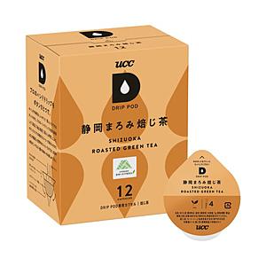 UCC上島珈琲 UCC ドリップポッド DRIP POD 静岡まろみ焙じ茶 12P   DPRT00...