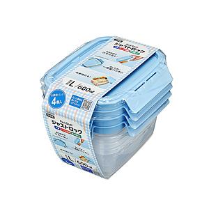 エビス パックスタッフジャストロック長方形L　600ml　4コ入