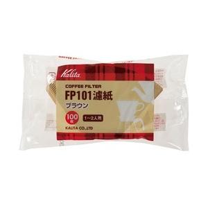 カリタ コーヒーフィルター　FP101ロシ （100枚） ブラウン