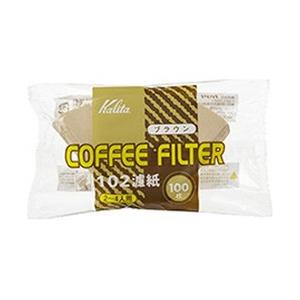 カリタ NK102濾紙 ブラウン 100枚入　13125