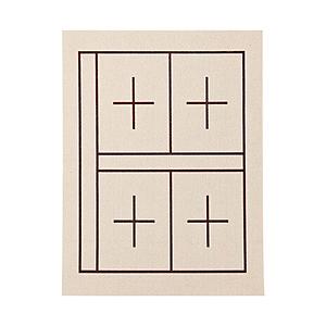 呉竹 下敷規格判No.12-26.4マス入   KA28-208S