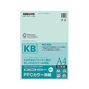 コクヨ PPCカラー用紙(共用紙)  （A4・100枚）　KB-C139NB