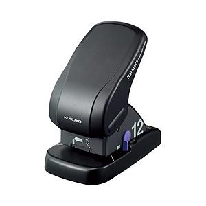 コクヨ 針なしステープラー ＜ハリナックス＞ 12枚とじ  黒 SLN-MS112D