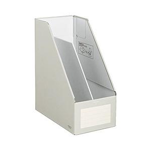 コクヨ ファイルボックス ワイドタイプ A4 収容幅142mm フ-EW450M  グレー