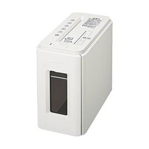 【在庫限り】 コクヨ デスクサイドクロスカットシュレッダー 「サイレント・デュオ」（A4サイズ／CD・カードカット対応） KPS-MX100W（ノーブルホワイト）