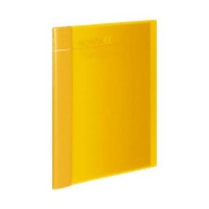 コクヨ [ファイル] クリヤーブックα ノビータα 追加式 (A4-S 24ポケット) 黄 ラ-NT...