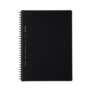 コクヨ ［ノート］ソフトリングノート ビジネステイスト(B5・B罫・70枚)  スSV407BD 黒