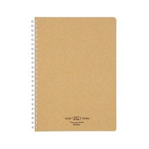 コクヨ ［ノート］ソフトリングノート ナチュラルテイスト (A5・A罫・80枚) スSV638AS ...