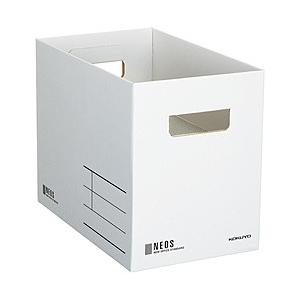コクヨ 収納ボックス Mサイズ NEOS（ネオス） ホワイト A4-NEMB-W