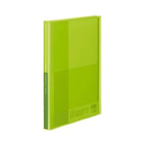 コクヨ クリヤーブック 固定式 A4縦 40ポケット ラ-GL40LG グラッセル ライトグリーン