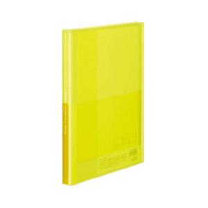 コクヨ クリヤーブック 固定式 A4縦 40ポケット ラ-GL40Y グラッセル イエロー