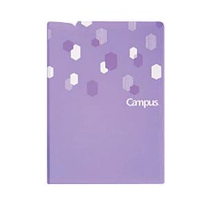 コクヨ キャンパス プリントファイル 見開き フ-C755V  パープル