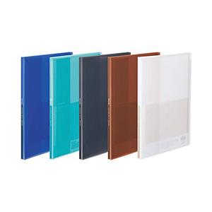 コクヨ クリヤーブック 固定式 20P 5冊パック 99Kラ-GL20X5-2 グラッセル 寒色系
