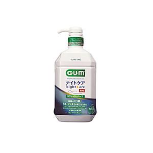 サンスター G・U・M（ガム）ナイトケアリンス [リフレッシュハーブタイプ] 900ml