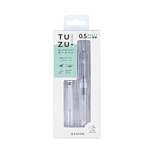セーラー萬年筆 ボールペン パック入り TUZU(ツヅ) Glassy クリスタルホワイト 8202...