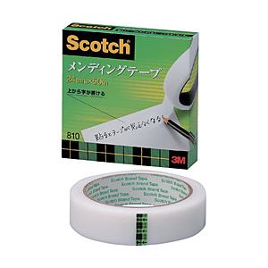 3Mジャパン メンディングテープ　２４ｍｍＸ５０ｍ　巻芯径７６ｍｍ【１巻】