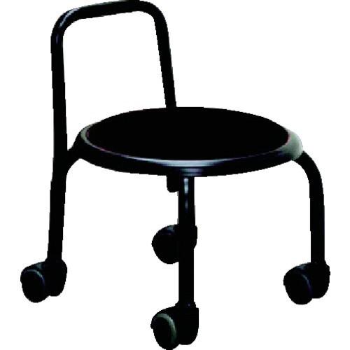 ルネセイコウ セイコー　背付ローキャスターボン　ブラック／ブラック