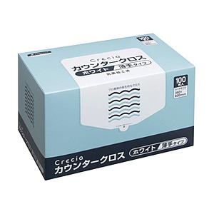 日本製紙クレシア カウンタークロス　薄手タイプ　ホワイト　65402 （1ケース600枚）｜y-sofmap
