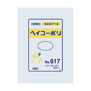 シモジマ ＨＥＩＫＯ　ポリ規格袋　ヘイコーポリ　Ｎｏ．６１７　紐なし 006620700