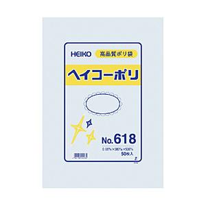 シモジマ ＨＥＩＫＯ　ポリ規格袋　ヘイコーポリ　Ｎｏ．６１８　紐なし   006620800