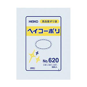 シモジマ ＨＥＩＫＯ　ポリ規格袋　ヘイコーポリ　Ｎｏ．６２０　紐なし 006621000
