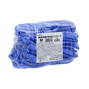ショーワグローブ NO650-M10P ショーワ 簡易包装耐油ビニロ-ブ10双入 Mサイズ