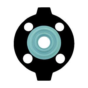 積水化学工業 エスロン　ＰＴＦＥ（テフロン）パッキン　１５Ａ　ＪＩＳ１０Ｋ   PP15