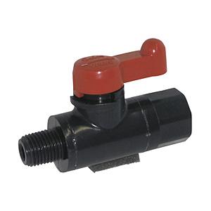 積水化学工業 エスロン　ミニボール　オネジＲ１／４×メネジＲｃ１／４   MV6OG        ...