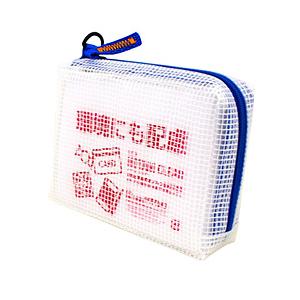 サクラクレパス ノータム・クリアー マチ付 カードサイズ ブルー UNCM-C#36