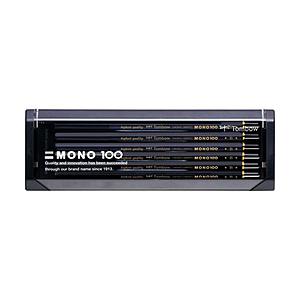 トンボ鉛筆 MONO 100 鉛筆   MONO-100B ［B /12本（1ダース）］