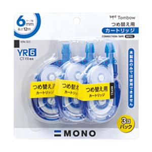 トンボ鉛筆 修正テープモノYR63Pパック   KPA-323 【864】