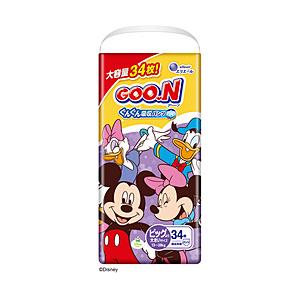 大王製紙 GOON(グーン)パンツ ぐんぐん吸収パンツ BIGより大きいサイズ 34枚 男女共用