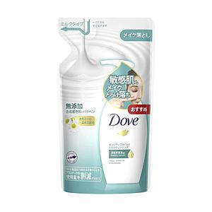 ユニリーバJCM Dove（ダヴ）センシティブマイルド ミルククレンジング  つめかえ用 180mL