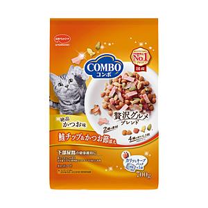 日本ペットフード コンボ キャット 鰹味・鮭チップ・かつお節 700g｜y-sofmap