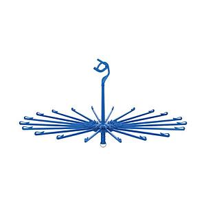 ニシダ パラソルハンガー プラパラハンガーL型 アーム20本付 ブルー   21846