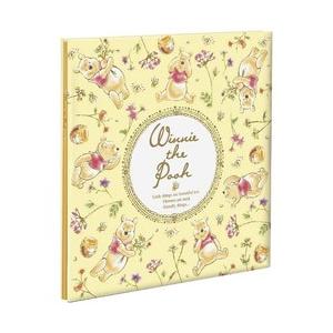 Nakabayashi Lサイズフエルアルバム100年台紙（ブラック）  プーさんHLD1072