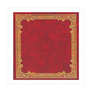 Nakabayashi フヤスアルバムLサイズ10枚台紙　レッド