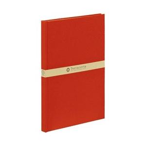 Nakabayashi テラコッタ ブック式アルバムA4   （レッド）  TERA4B200R