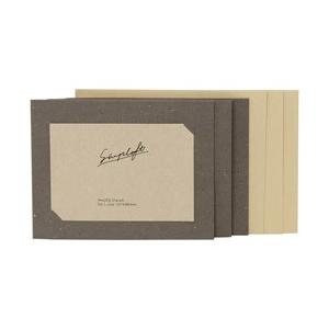 Nakabayashi simplaft(シンプラフト) フォトカード封筒付き3枚セット L判サイズ...