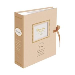 Nakabayashi 窓付きポケットアルバム L200枚 アンティーク ベージュ 1PLW2012...