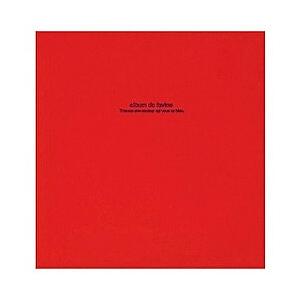 Nakabayashi 100年台紙「ドゥファビネ」 （Lサイズ／レッド）　 アH-LD-191-R