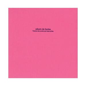 Nakabayashi 100年台紙アルバム/ドゥファビネ(デミサイズ/フエルアルバム/ ピンク)ア...