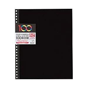 Nakabayashi １００年台紙フリー替台紙（４切/１００年台紙５枚/ブラック）アH-JHR-5...