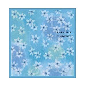 Nakabayashi フヤスアルバム20枚Lサイズ インベリツシユ ブル-