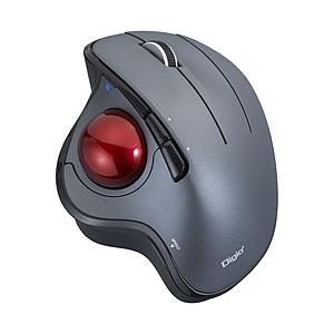 Nakabayashi マウス トラックボール グレー MUS-TBIF182GY