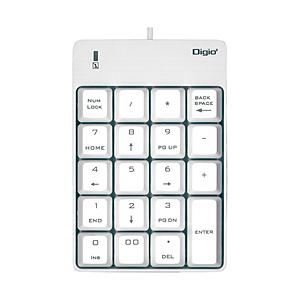 Nakabayashi シンプルUSBテンキーボード／ホワイト TNK-SU232W   ［有線 /...